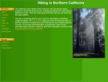 Tablet Screenshot of norcal.hiking.info